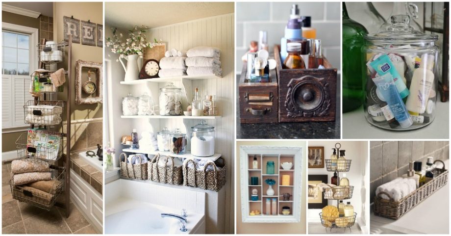 10 Amazing Ways to Store the Beauty Products in Your Bathroom