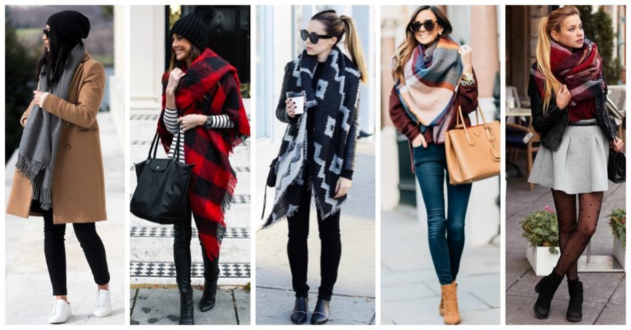 10 Warm Blanket Scarves for the Freezing Days