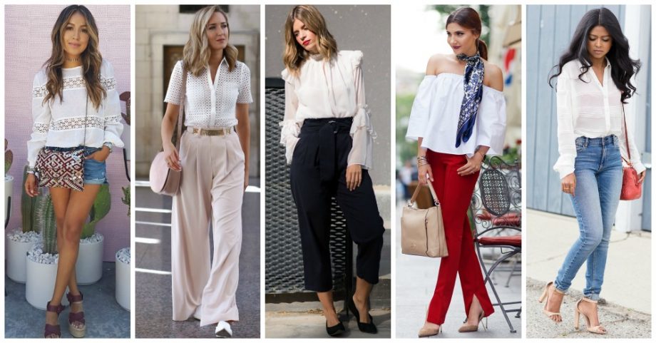 White Shirts – Hot Fashion Trend to Follow in 2017