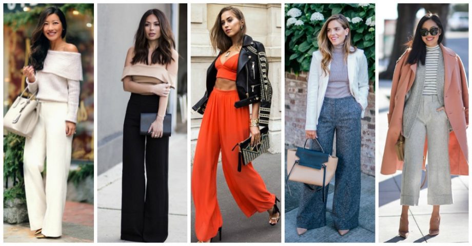 Stylish Ideas to Follow the Wide Leg Pants Trend