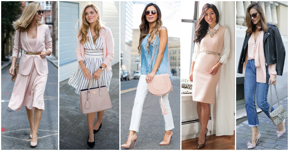 15 Ideas to Wear Blush This Spring