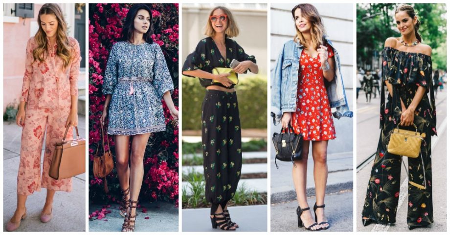 2017 Fashion Trend: Head to Toe Florals