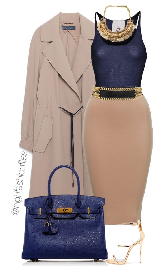 Fantastic Polyvore Outfits with Maxi Trench Coats