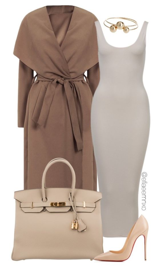 Fantastic Polyvore Outfits with Maxi Trench Coats