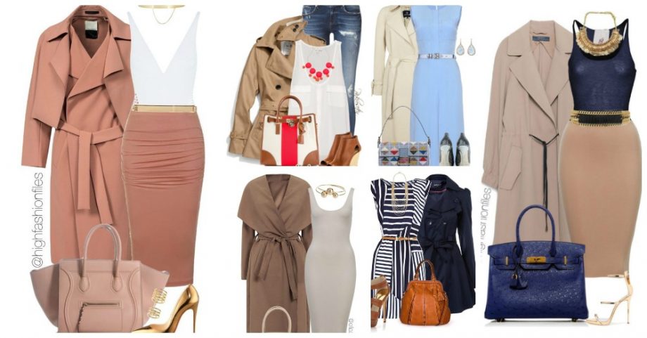 Fantastic Polyvore Outfits with Maxi Trench Coats