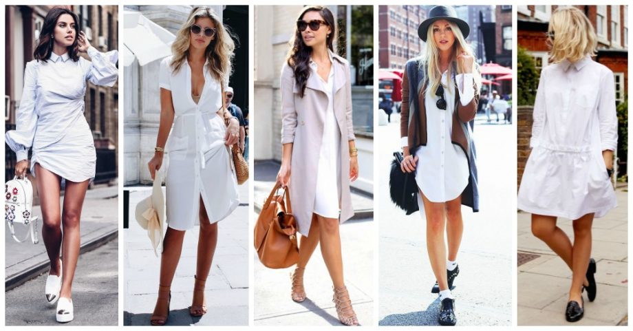 15 White Shirt Dresses You Need to See