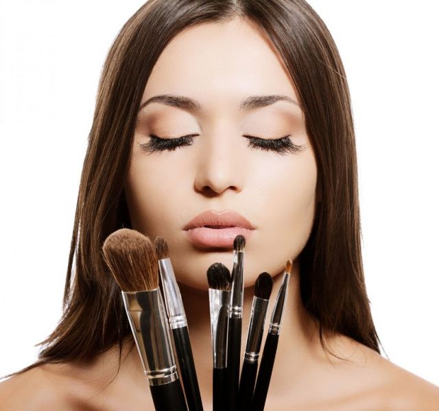 makeup brushes