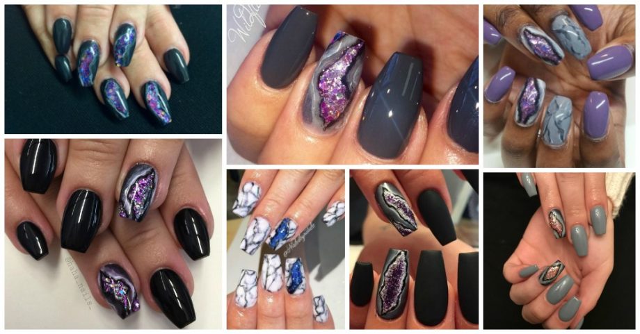 Geode Nail Designs Are the Hottest on Instagram Right Now