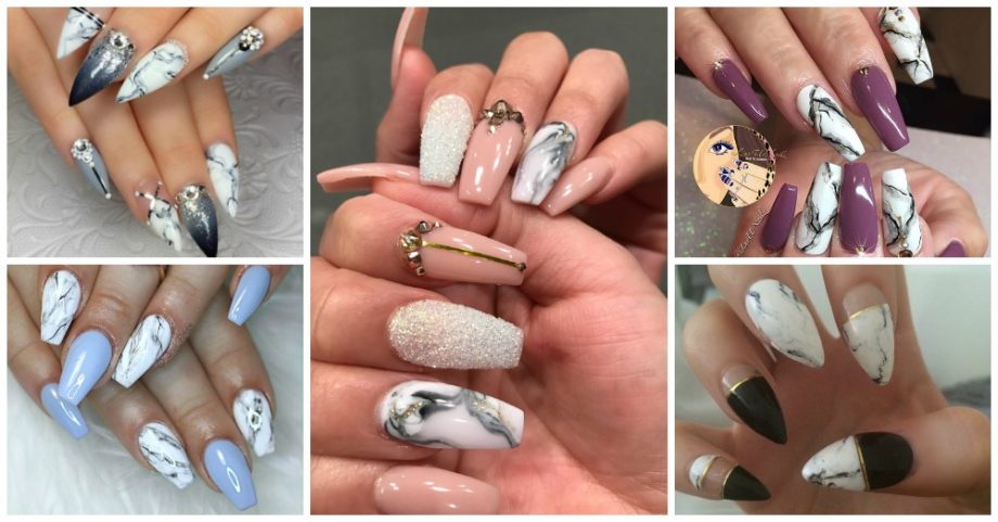 Fabulous Marble Nails You Need to See