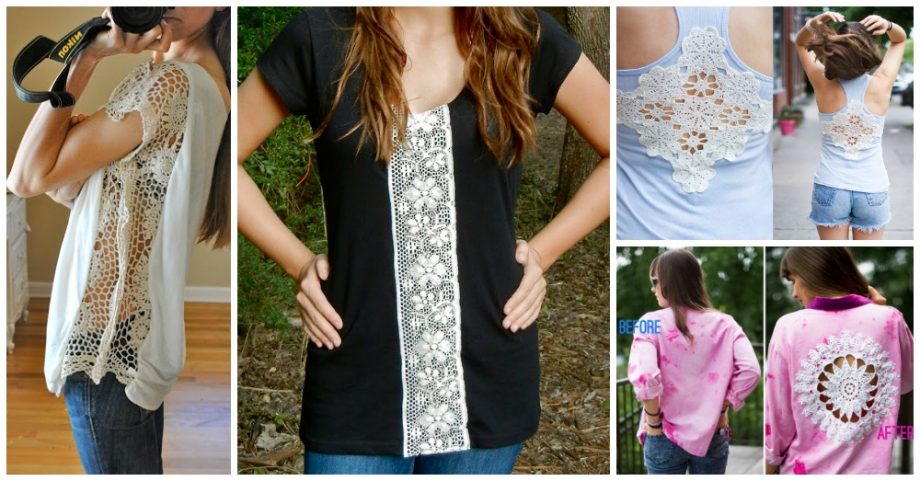 10 DIY Doily T-Shirt Ideas That Will Amaze You