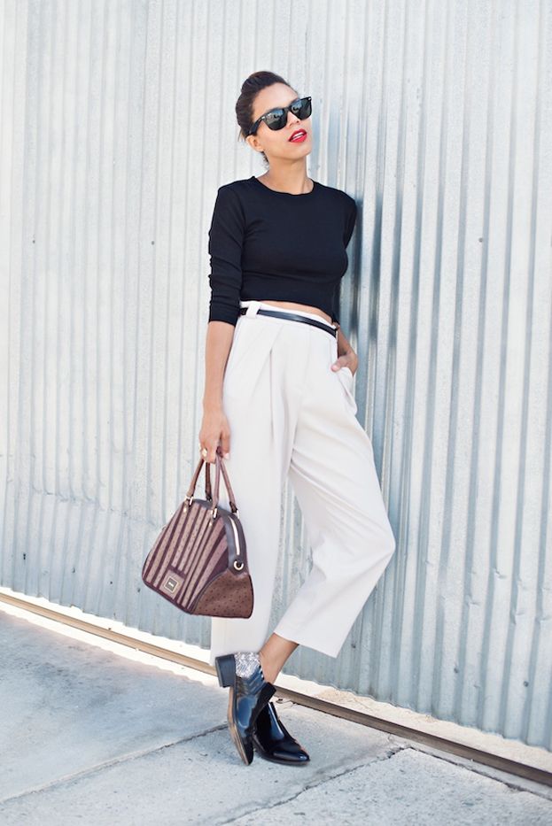 Stylish Outfit Ideas with Cropped Pants