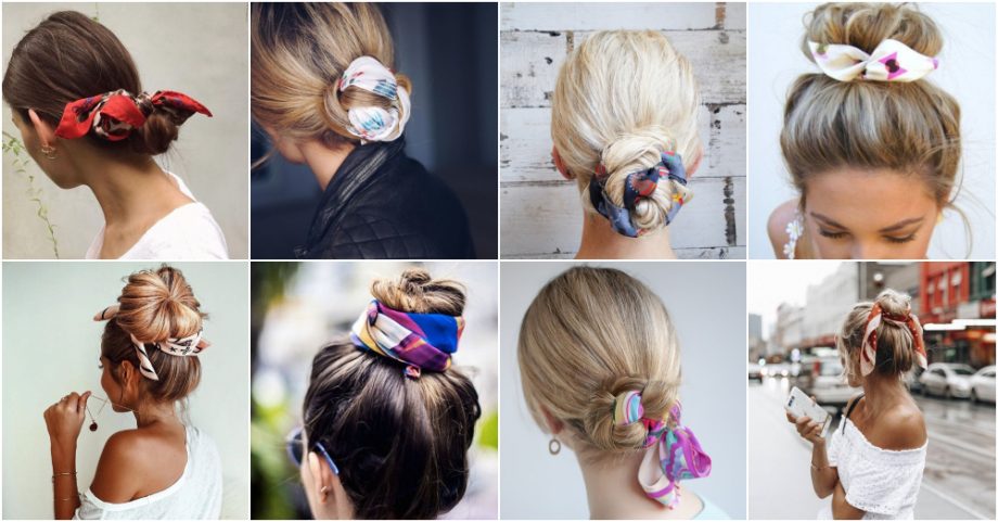 Scarf Bun Is The Ultimate Trend This Summer