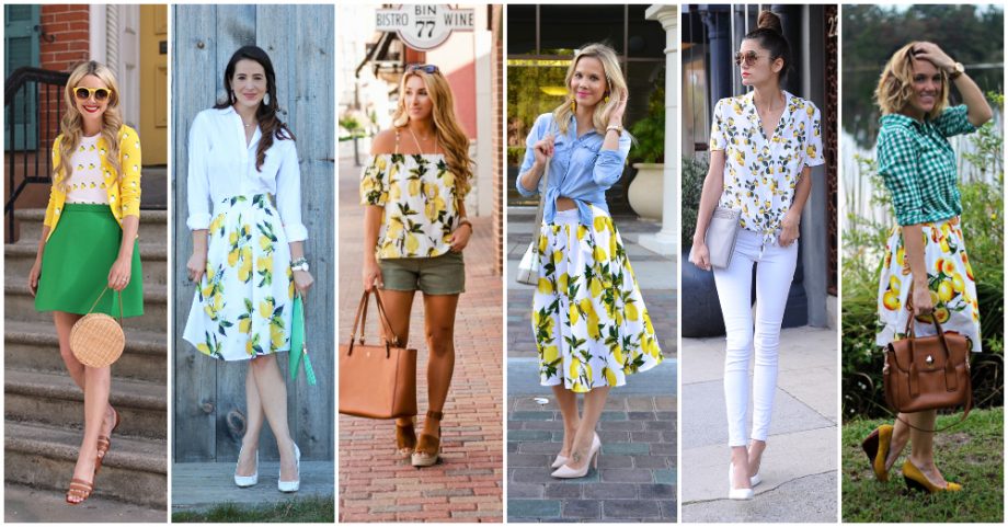 Lemon Print Outfit Ideas To Freshen Up The Summer