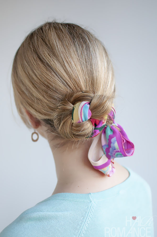 Scarf Bun Is The Ultimate Trend This Summer