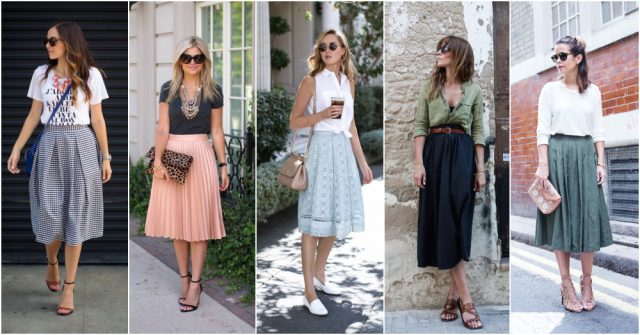 The Midi Skirt Guide For Every Body Shape