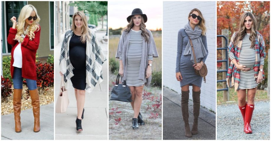 Warm Fall Maternity Outfits That Look Ultra-Modern