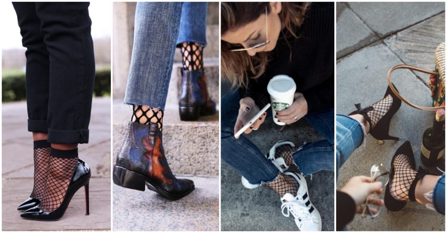 How To Wear Fishnet Socks Like A Blogger