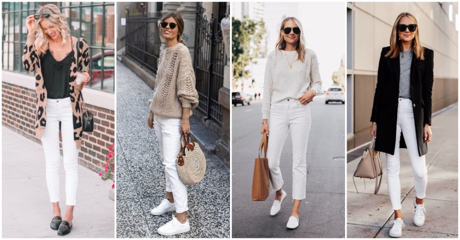 Complete Guide To Create An Outfit With White Jeans