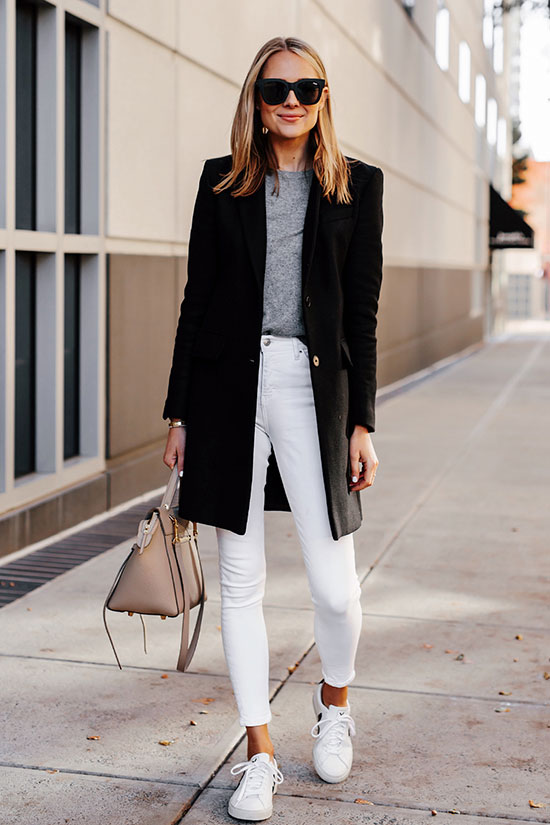 Complete Guide To Create An Outfit With White Jeans